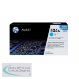 Hewlett Packard No504A LaserJet Toner Cartridge Cyan CE251A