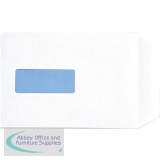 5 Star Office Envelopes PEFC Pocket Peel & Seal Window 100gsm C5 229x162mm White [Pack 500]