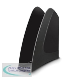 5 Star Magazine Rack File Low Sill A4 Plus and Portrait Foolscap Black