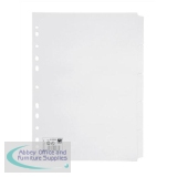 5 Star Subject Dividers Multipunched Manilla Card 5-Part A4 White