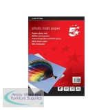 5 Star Inkjet Paper Matt 165gsm A4 White [100 Sheets]