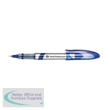 5 Star Liquid Fineliner Pen 0.4mm Line Blue [Pack 12]