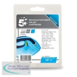 5 Star Compatible Inkjet Cartridge Page Life 1750pp Cyan [HP No. 11 C4836A Alternative]
