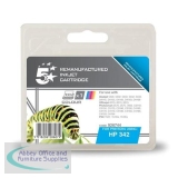5 Star Compatible Inkjet Cartridge Page Life 175pp Colour [HP No. 342 C9361EE Alternative]