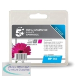 5 Star Compatible Inkjet Cartridge Page Life 350pp Magenta [HP No. 363 C8772EE Alternative]