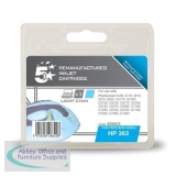 5 Star Compatible Inkjet Cartridge Page Life 350pp Light Cyan [HP No. 363 C8774EE Alternative]