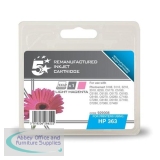 5 Star Compatible Inkjet Cartridge Page Life 350pp Light Magenta [HP No. 363 C8775EE Alternative]