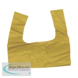 Tie Handle Bag 100 Litre Capacity W400xD735xH940mm Yellow Ref 929804 [Box 200]