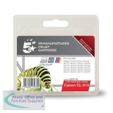 5 Star Compatible Inkjet Cartridge Page Life 349pp Colour [Canon CL-513 Alternative]
