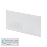 Postmaster Envelope DL Window White Pack of 500 B29153