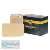 New Guardian Board-Back Envelope 241x178mm 125gsm Manilla Peel and Seal Pack of 125 F27826