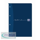 Cambridge Refill Pad Headbound Squared 5mm Punched 4 Holes 70gsm 160pp A4 Ref 100080199 [Pack 5]