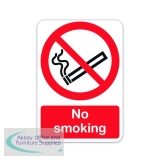 Safety Sign No Smoking A5 PVC ML02051R