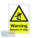 Safety Sign Warning Beware Of Step A5 PVC HA21451R