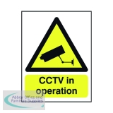 Warning Sign CCTV In Operation A5 PVC GN00751R