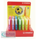 Stabilo Swing Highlighter Pen 42-piece Display Assorted Colours 275/42