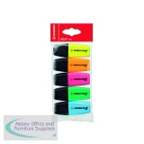 Stabilo Boss Mini Highlighter Pen Pack of 5 Assorted 07/5-11
