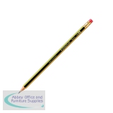 Staedtler Noris 122 Rubber Tipped HB Pencil (12 Pack) 122-HBRT