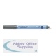 Staedtler Lumocolor Medium Tip Correctable Marker Black 305 M-9