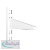 Storage Solutions 3-Tier Wall Mounted Shelving Extension ZZXTS4WH100T1002