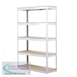Zamba 5-Shelf Archive Unit W1200 Grey ZZLI5GR188A12045