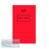 Silvine Feint Ruled Memo Book 72 Pages 159x95mm (24 Pack) 042F-T
