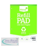 Silvine Everyday Recycled Ruled Refill Pad A4 (6 Pack) RE4FM-T