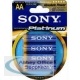 Sony 4 X Platinum AM3 AA LR6 AM3PTB4A