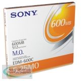 Sony Magneto Optical Disk 5.25 inch Re-Write EDM600N