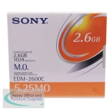Sony Optical Disk RW 5.25 2.6Gb EDM2600B