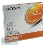 Sony Optical Disk RW 5.25 5.2Gb EDM5200