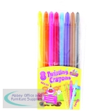 Tallon Twist Action Crayons Pack of 8 5403