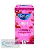 Tetley Raspberry and Pomegranate Tea Bags (Pack of 25) 1580A