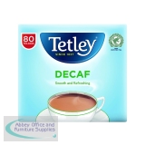 Tetley Decaffeinated Tea Bag Pack of 80 5012X