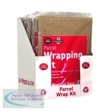 Post Office Brown Post Pack Wrap Kit (10 Pack) 39124016
