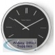 Stewart Superior Surround Clock 320mm Chrome/Black 2366