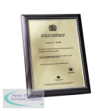 Seco Premium Certificate Holder A4 Smoke Grey SMKA4CERT