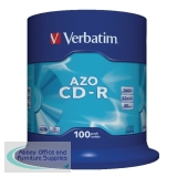 Verbatim CD-R Retail Spindle Pack of 100 43430