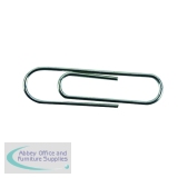 Essentials Paperclip Giant Plain Pack of 1000 33281