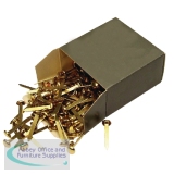 Essentials Paper Fastener Pointed 50mm Pack of 200