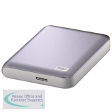Western Digital My Passport Essential 750Gb Portable Hard Disk Drive Silver WDBACX7500ASL-EE