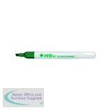 White Box Whiteboard Marker Chisel Tip Green