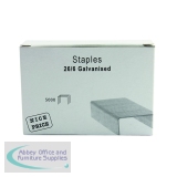 White Box Staples 26/6 Pack of 5000 WX27001