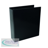 White Box 65mm Presentation 4D-Ring Binder Black