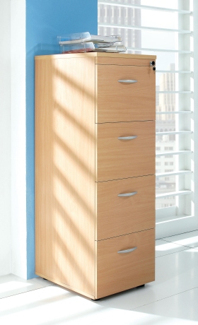 Abbey Advance Wave - 4 Drawer Filing Cabinet Abbey Advance Wave - 4 Drawer Filing Cabinet