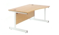 Abbey Advance - Wave Workstations - Cantilever Leg (TK1610WVRCL 1600W RH workstation)