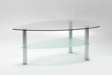 Abbey Reception Glass Table - GL10196 - 1190x690x450