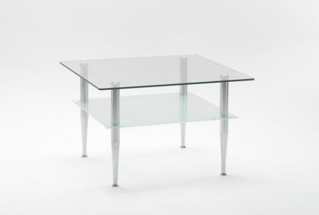 Abbey Reception Glass Table - GL11125 - 800x800x450