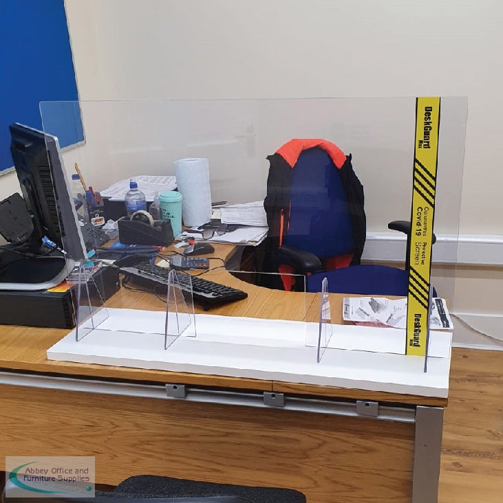 HealthGuard DeskGuard Max Protective Screen €199.00 Abbey Office