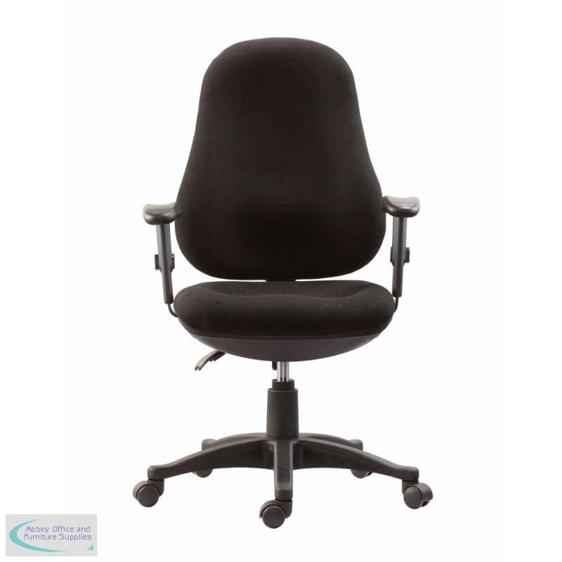 Abbey TY2 Twin Lever Home and Office Operator Chair Black from €155.00